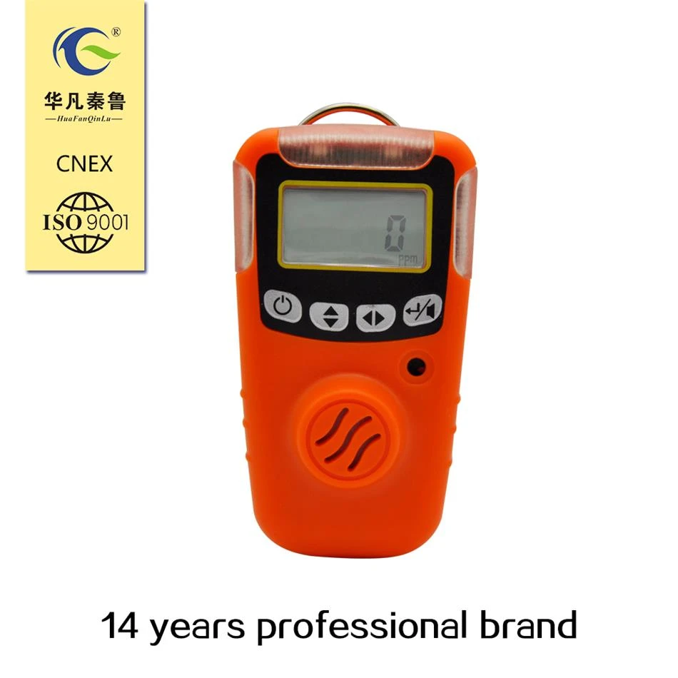 Tshiab Roj Teeb Haum Hloov Puag Hydrogen Sulfide H2S Gas Detector, 0-200ppm